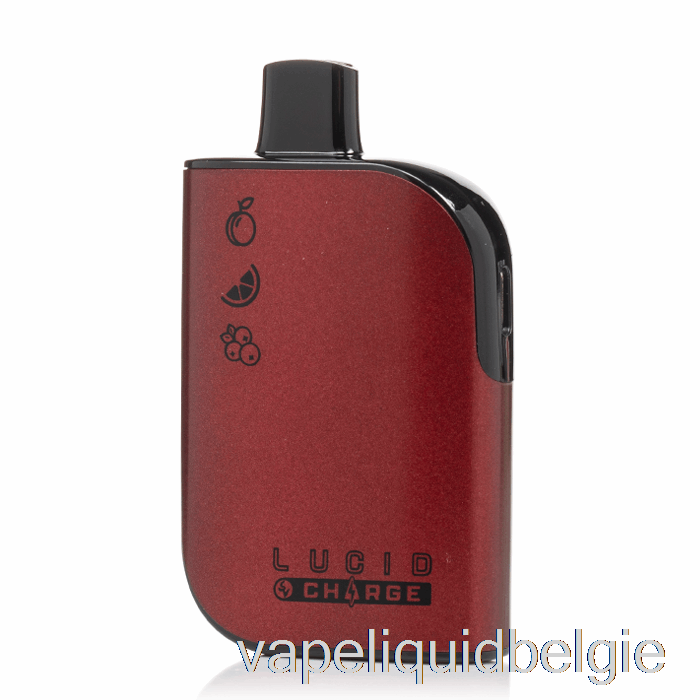 Vape België Lucid Charge 7000 Wegwerp Perzik Oranje Cranberry